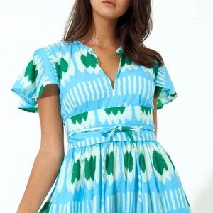 Oliphant Tokyo Belt Ikat Blue